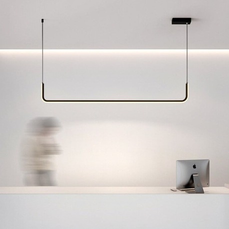 VONA_Tekli Sarkıt LED Modern Avize 100cm