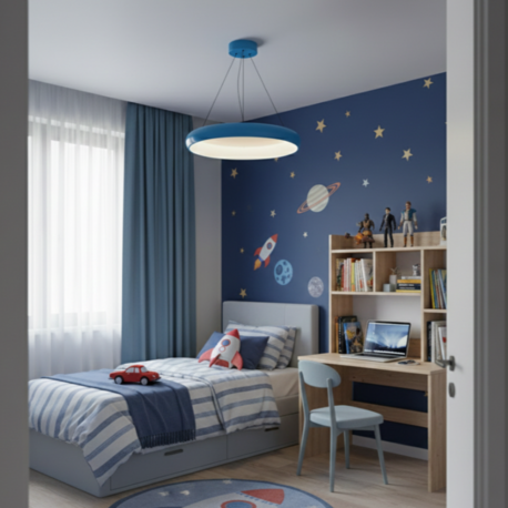 3 Işık Mavi Çocuk Odası ECO VonaLight VN54119
