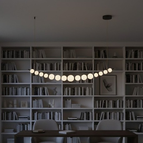 VonaLight İnci Top Sarkıt Avize 120 CM VN 83521