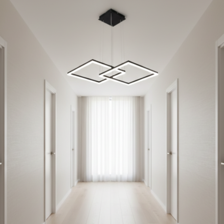 Vonalight 2'li kare Model Led Sarkıt Avize