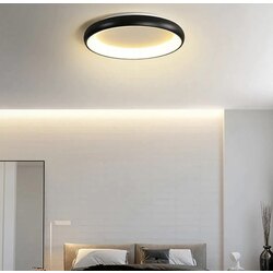 ECO LED AVİZE 40 cm 3 ışık SİYAH