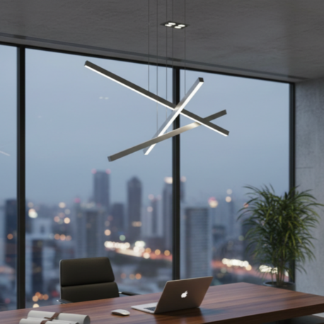 VonaLight 3'lü Lineer Led Sarkıt Avize