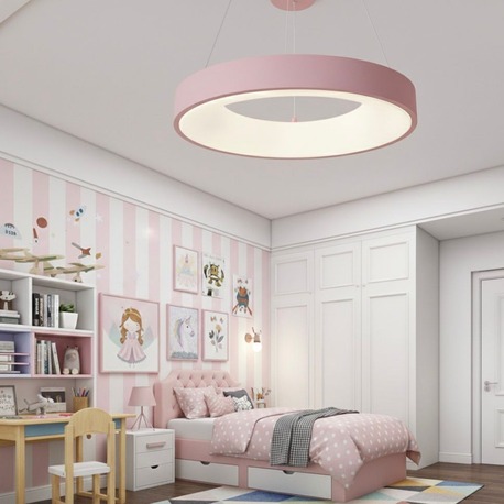 3 Işık Pembe Çocuk OdasıVonaLight 