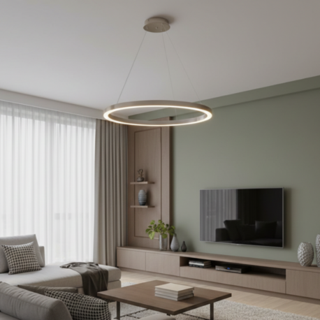 Led Sarkıt Avize Tekli Çember