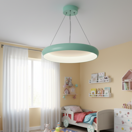 3 Işık Yeşil Çocuk Odası ECOVonaLight VN54119 