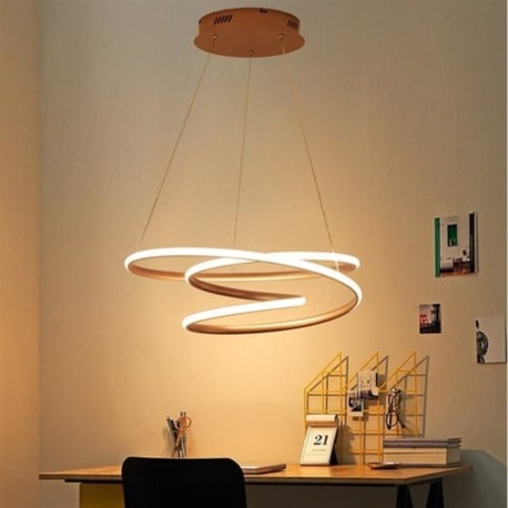 Led Sarkıt Avize Dağınık Helezon