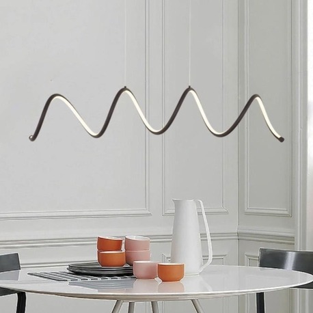 Led Sarkıt Avize Beyaz Spiral Model VonaLight VN 80011
