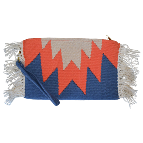 DOKUMA MAKROME FERMUARLI CLUTCH - YILDIZ Model 1