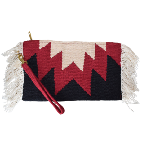 DOKUMA MAKROME FERMUARLI CLUTCH - YILDIZ Model 7