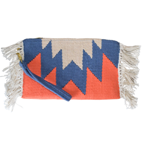 DOKUMA MAKROME FERMUARLI CLUTCH - YILDIZ Model 2