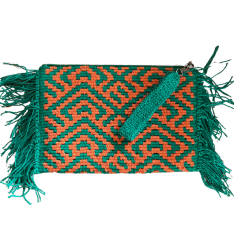 DOKUMA MAKROME FERMUARLI CLUTCH-Model 21