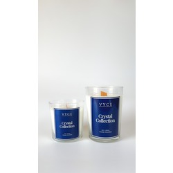 Crystal Collection 2li Soya Mum Seti - Kurutulmuş Lavanta ve Kavrulmuş Vanilya