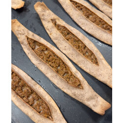 Kıymalı Karabuğday pide(2 adet )