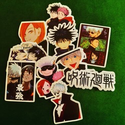 Jujutsu Kaisen Karışık 10'lu Sticker Seti 