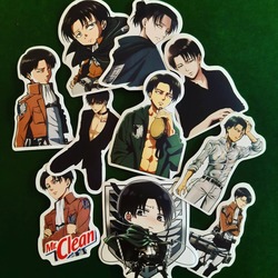 Levi Ackerman 10'lu Sticker Seti 