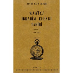 Saatçi İbrahim Efendi Tarihi 