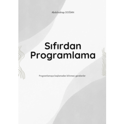 Sıfırdan Programlama
