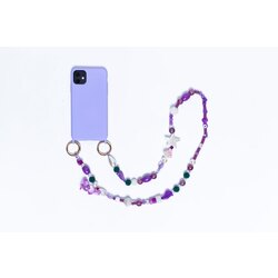 Happy Mle Purple Telefon Askısı&Kılıfı