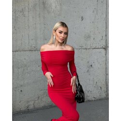 Zara Model Madonna Yaka Elbise 