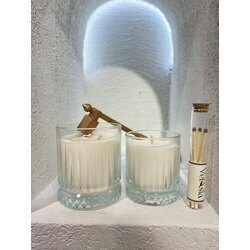 Kristal Cam Serisi Soft Linen Kokulu Dikey Dizayn Set
