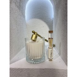Kristal Cam Serimiz Soft Linen Kokulu Mum