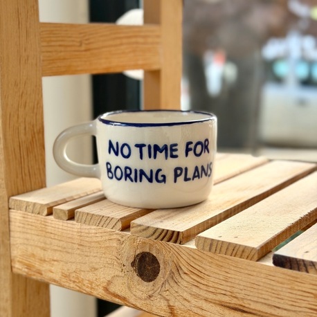 Boring Plans Mug (220 ml)