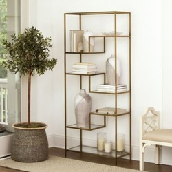 Ballard Gold Vitrin