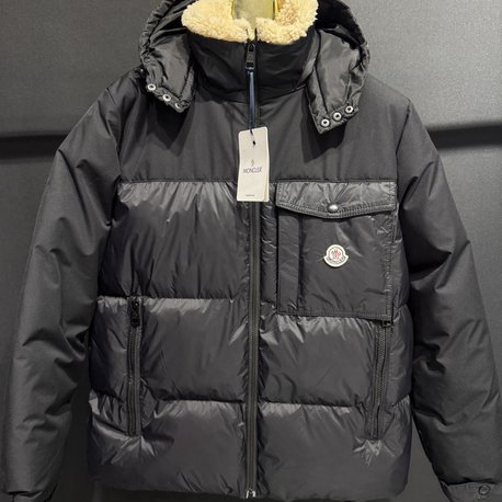 Moncler dolumlu ceket siyah