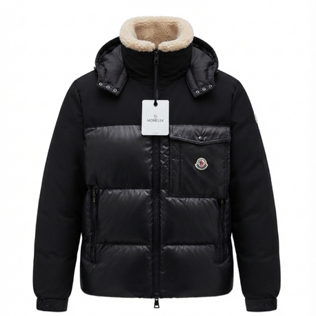 Moncler dolumlu ceket siyah