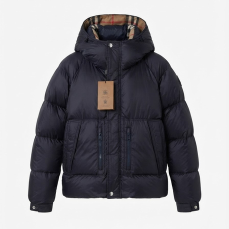 Burberry lacivert puffer