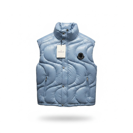MONCLER baby blue yelek