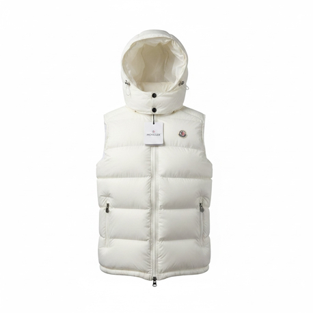 MONCLER beyaz yelek