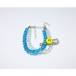 SMILEY BLUE BRACELET