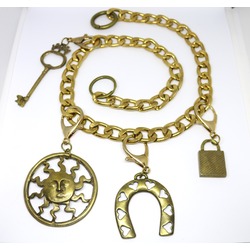 GOLD TROUSER CHAIN (1 CHARM DAHİL)