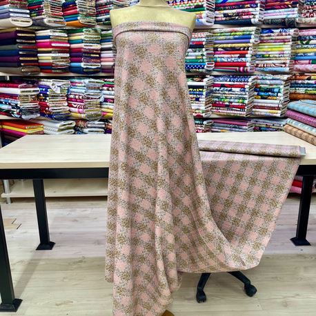 Özel Desenli Şanel 150 cm (60") Kışlık Kumaş