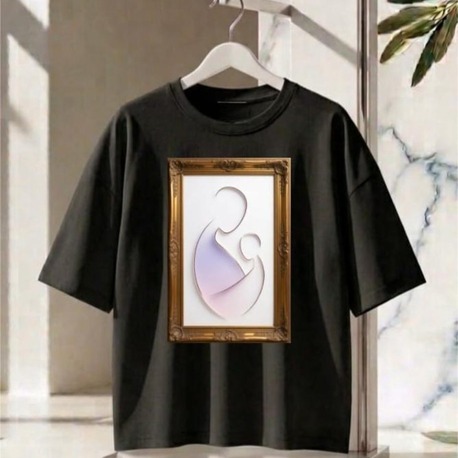Oversize Tişört - Heritage '26 - "Eternal Bond" Sanat Baskılı