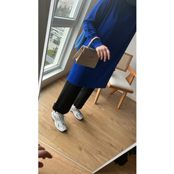 Nuss Merserize Saks Mavisi Tunik