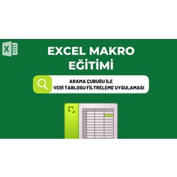 Excel'de Arama Motoru Oluşturma