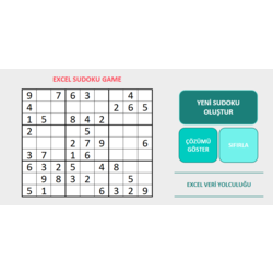 Excel VBA ile Sudoku Oyunu Çalışması