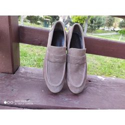 EL YAPIMI HAKİKİ SÜET DERİ ERKEK LOAFER 4015