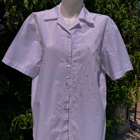 Vintage Çiçekli Gömlek / L-XL 