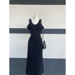 Vintage Siyah Elbise