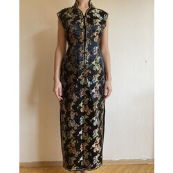 Maxi İpek Cheongsam