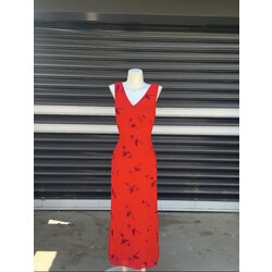Vintage Kırmızı İtalyan Elbise / 40