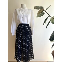 Vintage Pliseli Etek