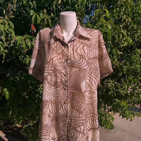 Vintage Oversize Gömlek / L