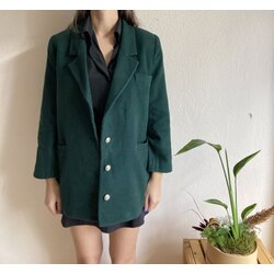 Vintage Yün Blazer Ceket