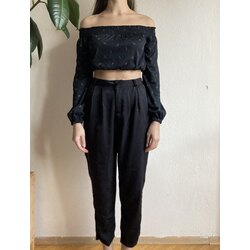 Modern Saten Pamuk Kumaş Pantolon