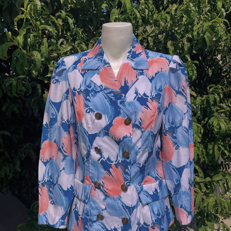 Vintage İpek Gömlek/Ceket - M/L