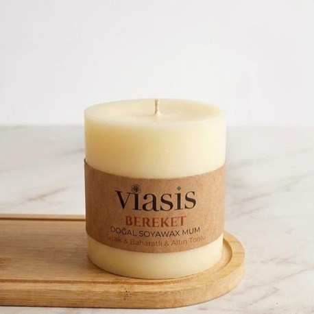 BEREKET Doğal Soya Wax Uçucu Yağlı Baton Mum 240 Gr